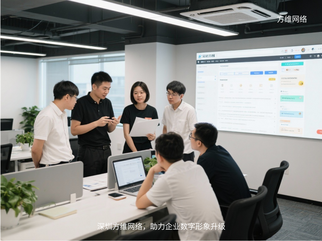 深圳方維網(wǎng)絡(luò)，助力企業(yè)數(shù)字形象升級