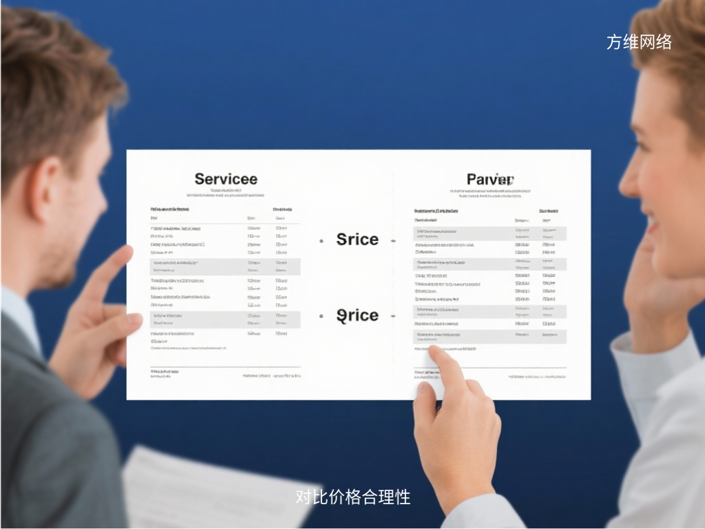 對(duì)比價(jià)格合理性