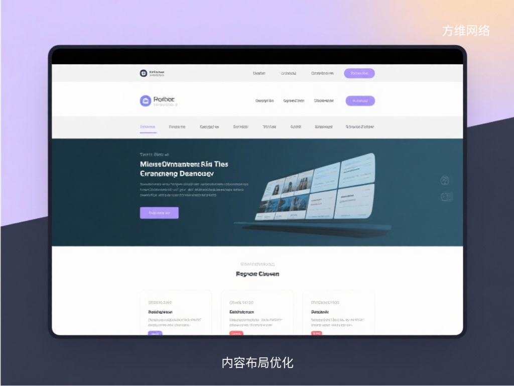 內容布局優化