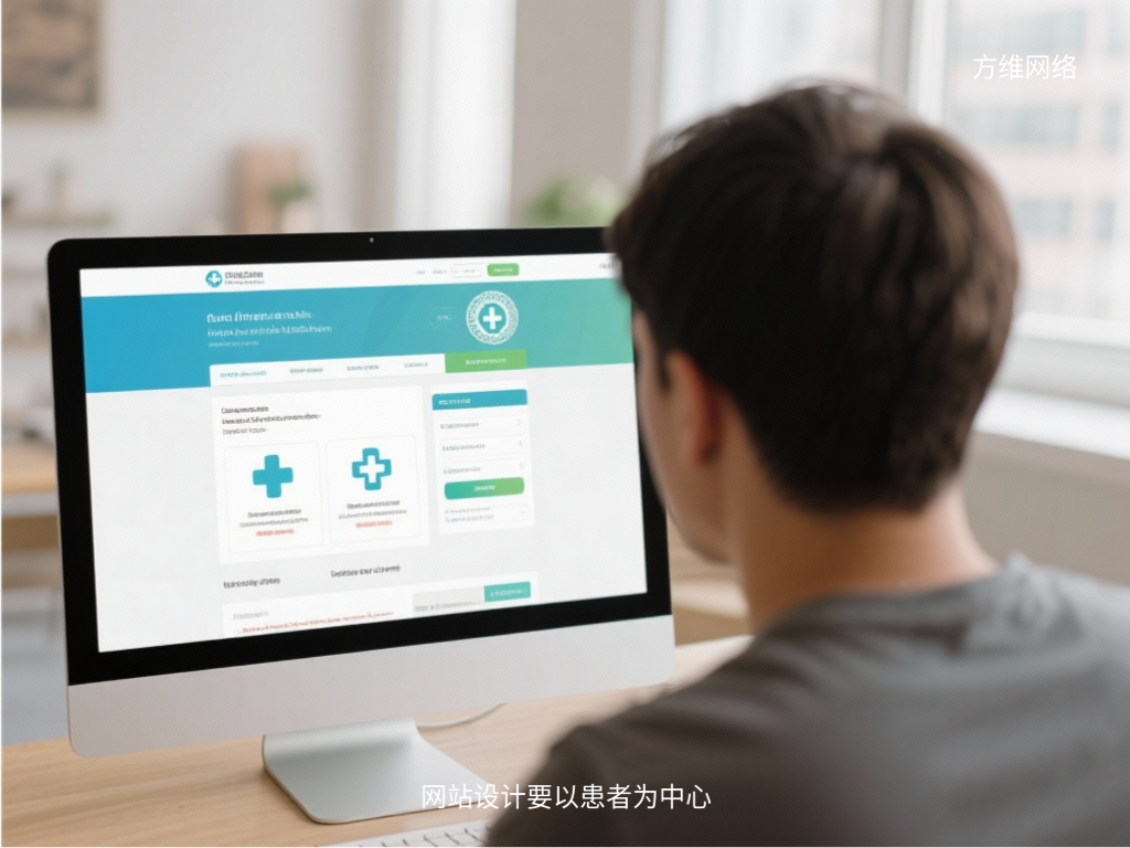 網站設計要以患者為中心