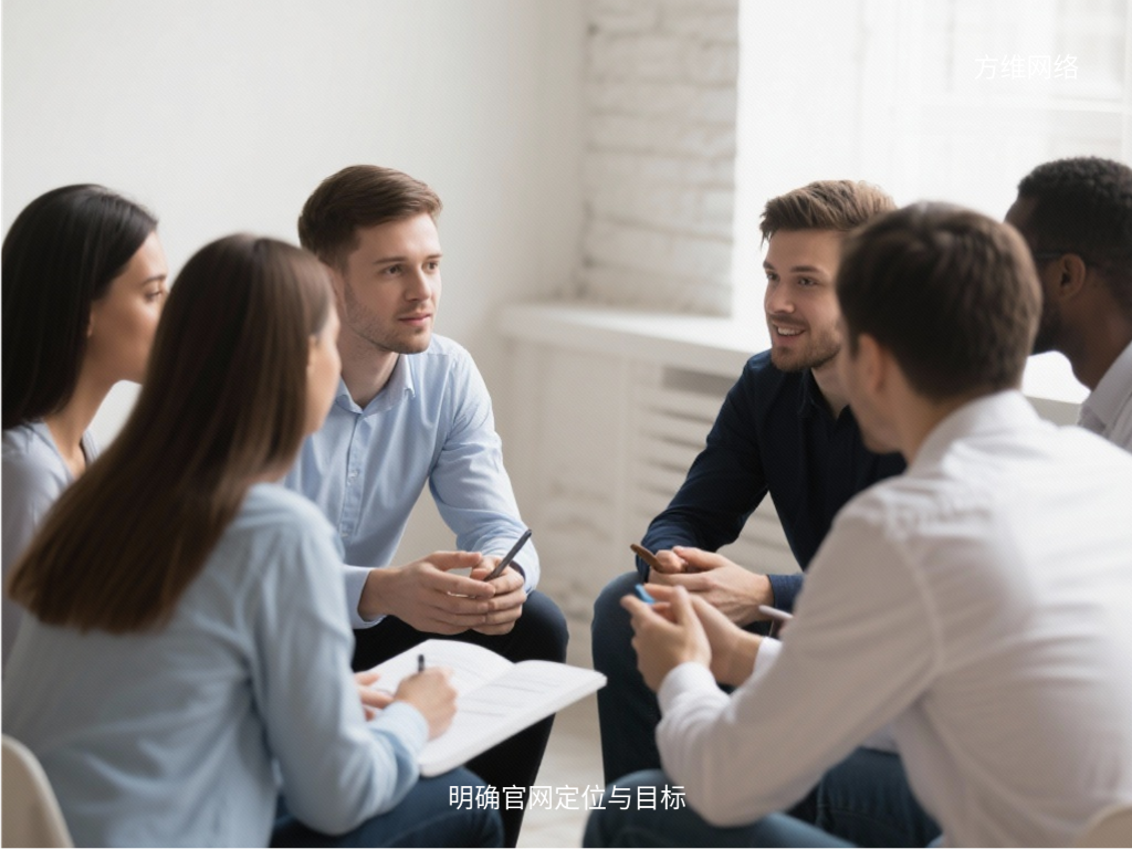 明確官網定位與目標