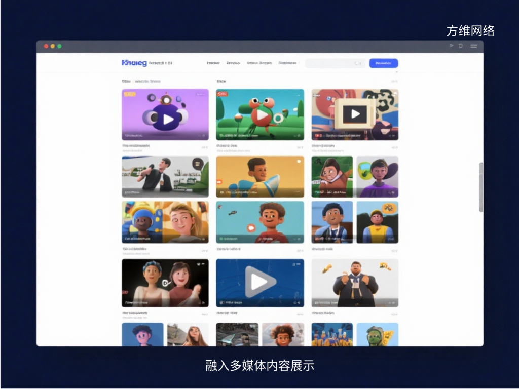 融入多媒體內(nèi)容展示