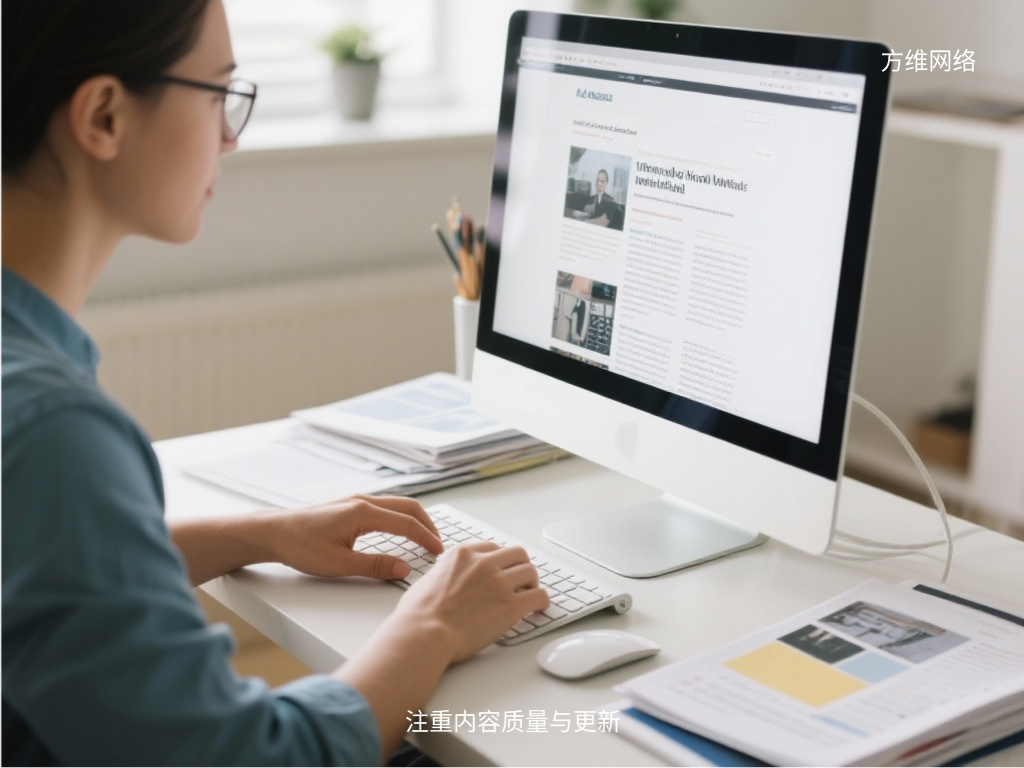 注重內(nèi)容質(zhì)量與更新