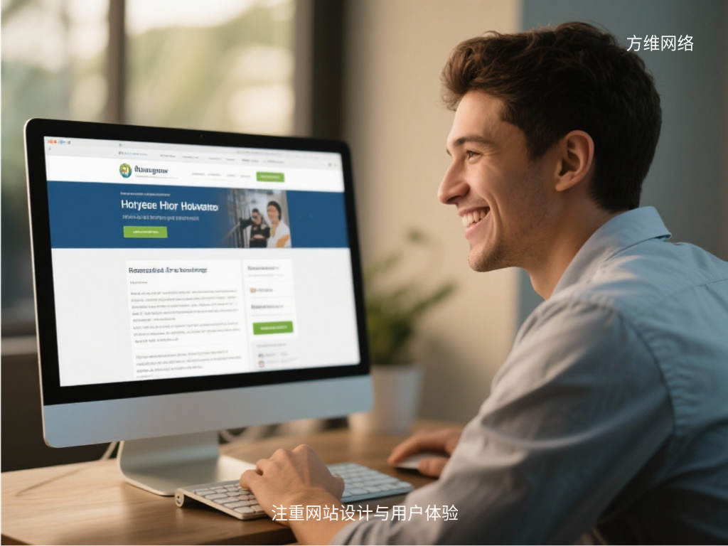 注重網站設計與用戶體驗