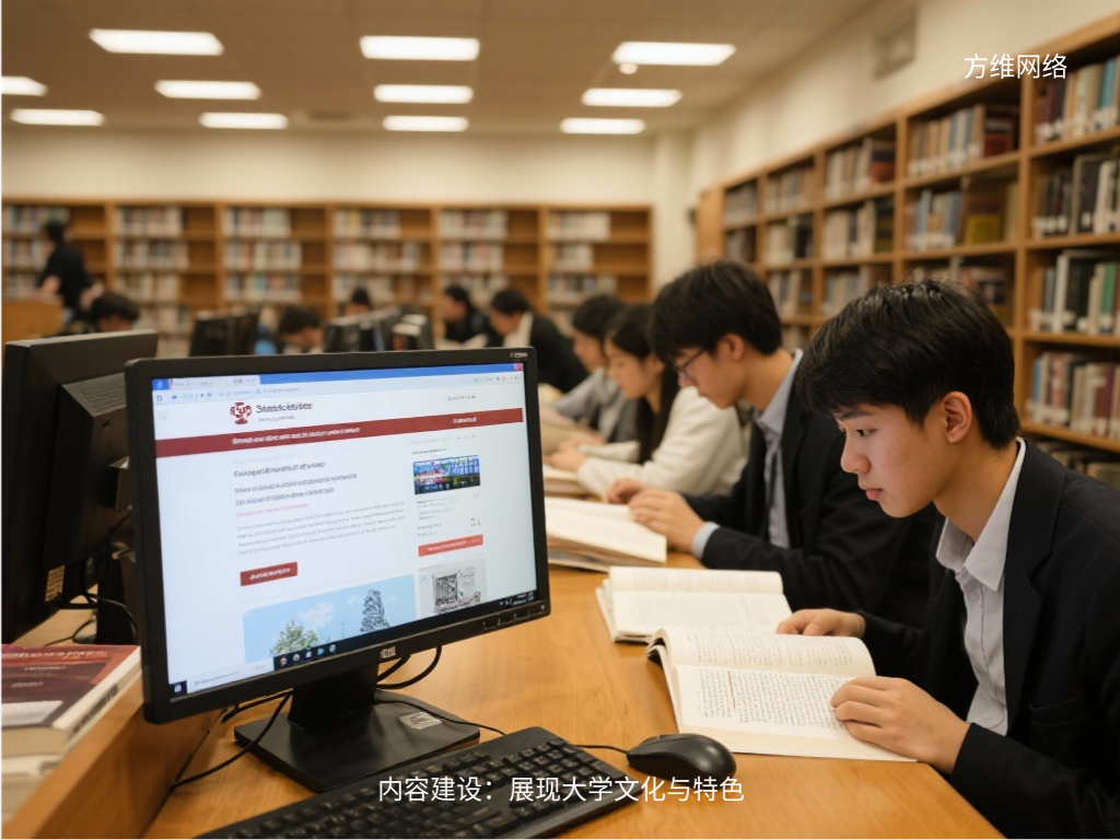 內(nèi)容建設(shè):展現(xiàn)大學(xué)文化與特色