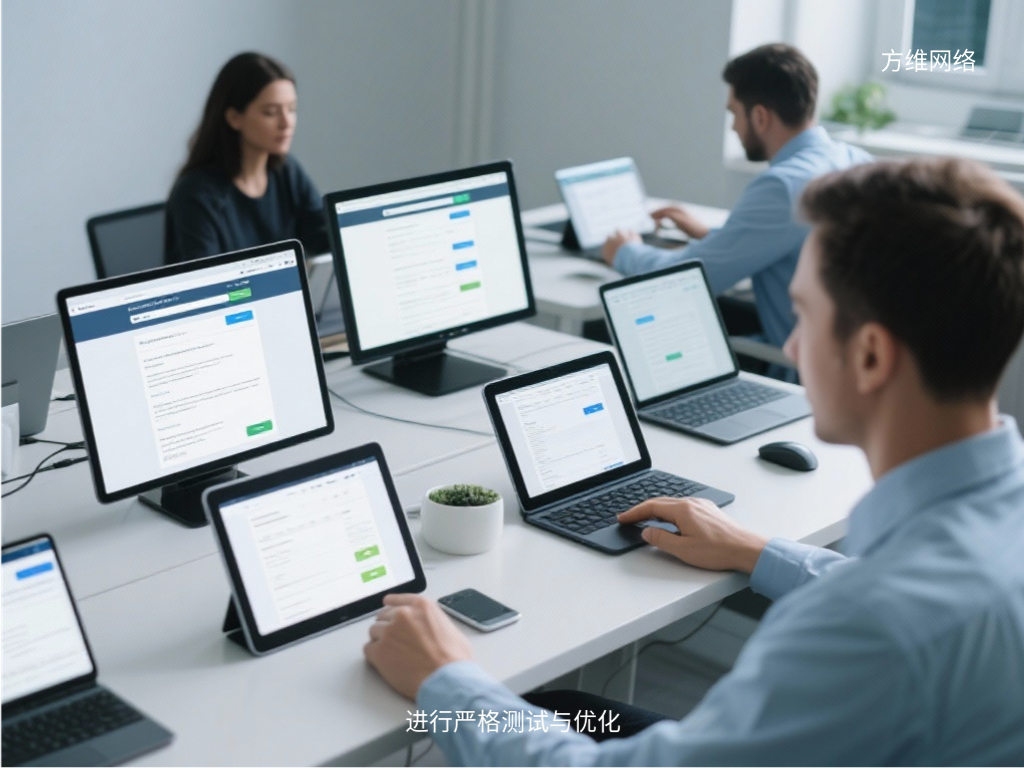 進行嚴格測試與優化