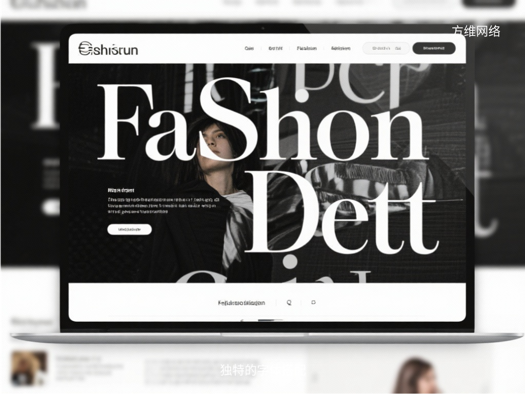 獨特的字體搭配