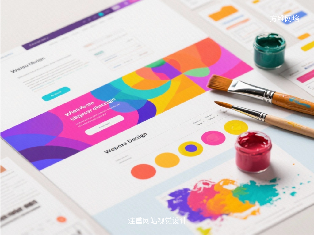 注重網站視覺設計