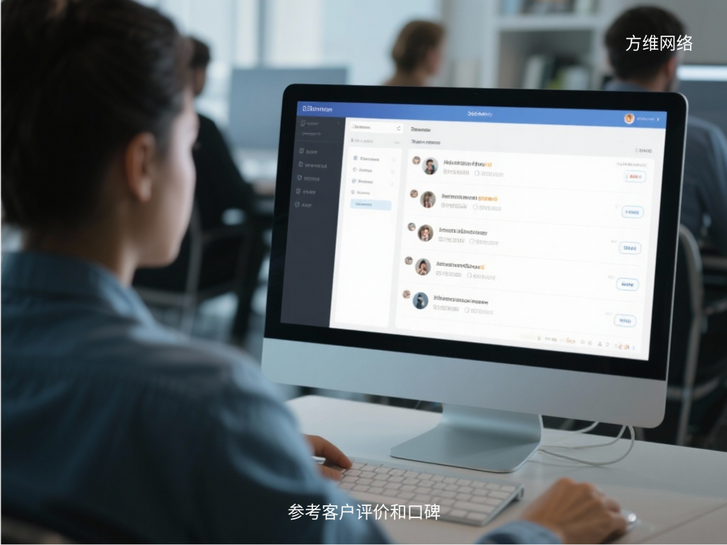 參考客戶評價和口碑