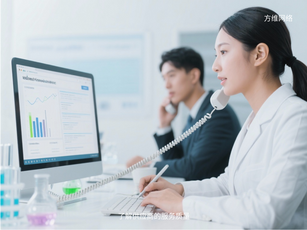 了解供應商的服務質量