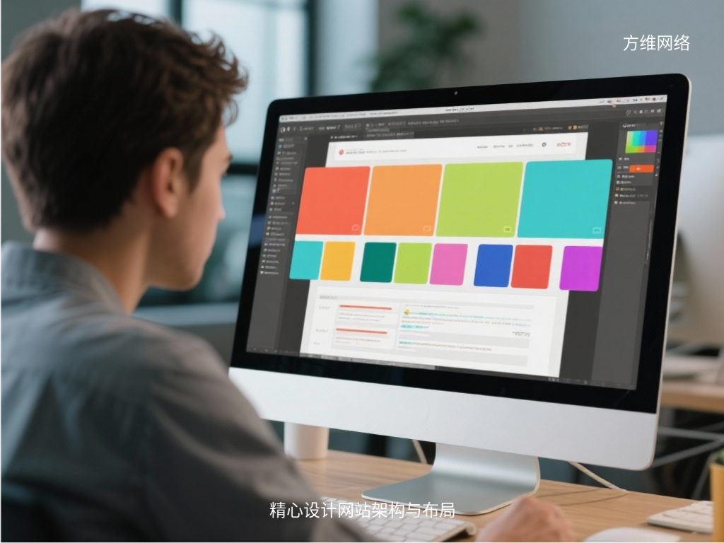 精心設計網站架構與布局