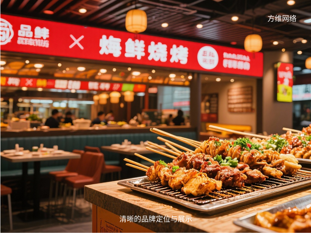 清晰的品牌定位與展示