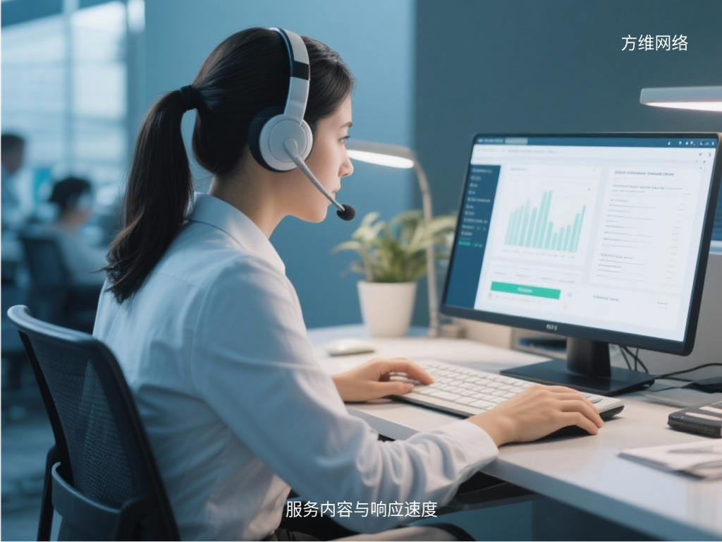 服務內容與響應速度