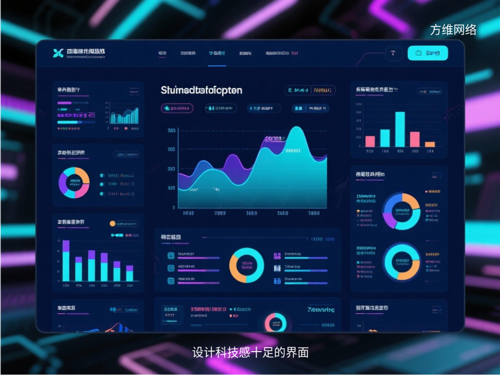 設(shè)計(jì)科技感十足的界面