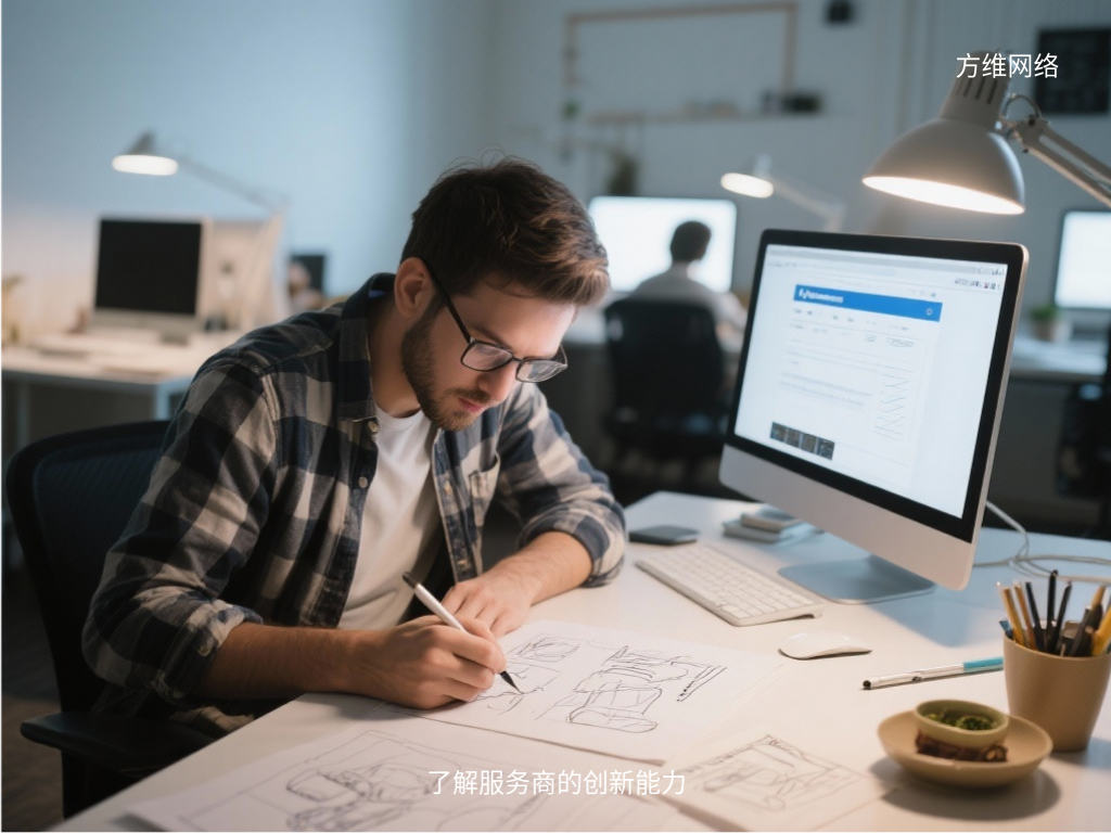 了解服務商的創新能力