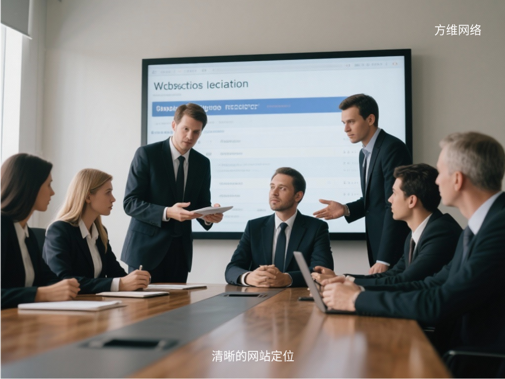 清晰的網站定位