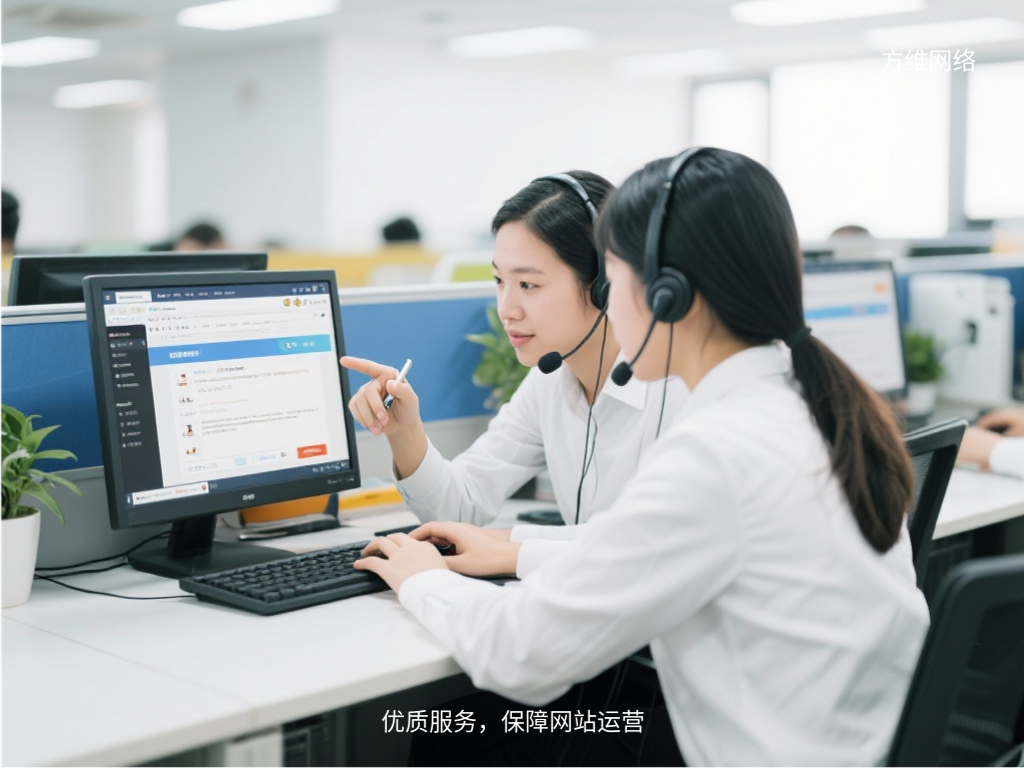 優(yōu)質(zhì)服務(wù)，保障網(wǎng)站運(yùn)營