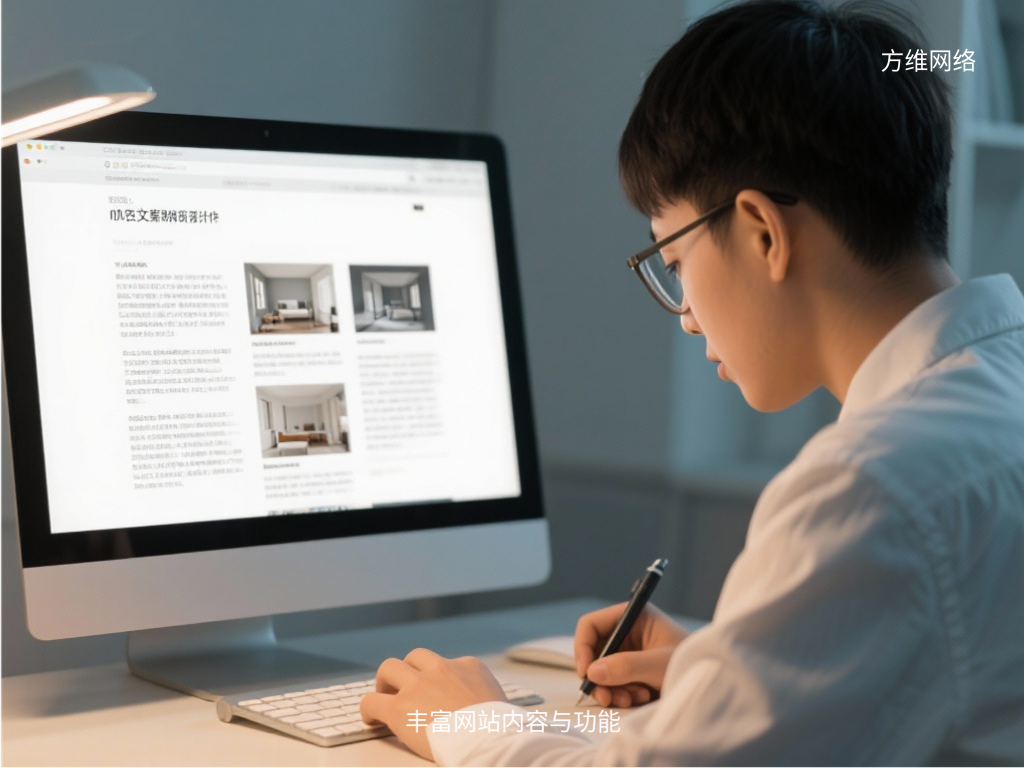 豐富網站內容與功能