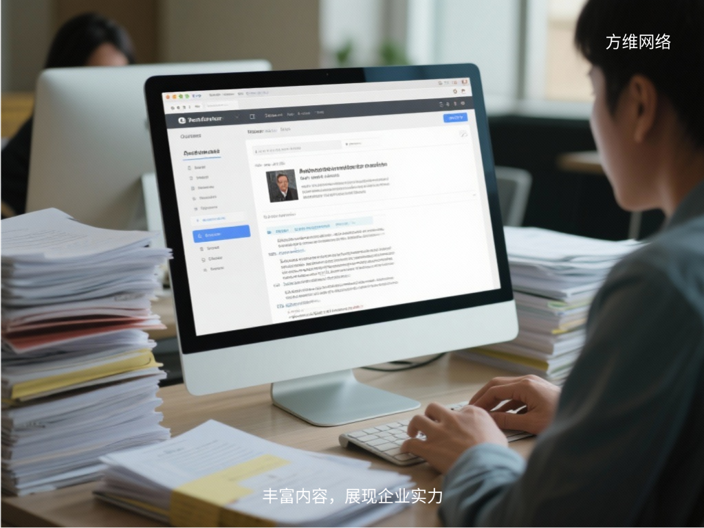 豐富內容,展現企業實力