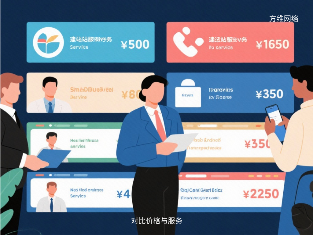 對比價格與服務