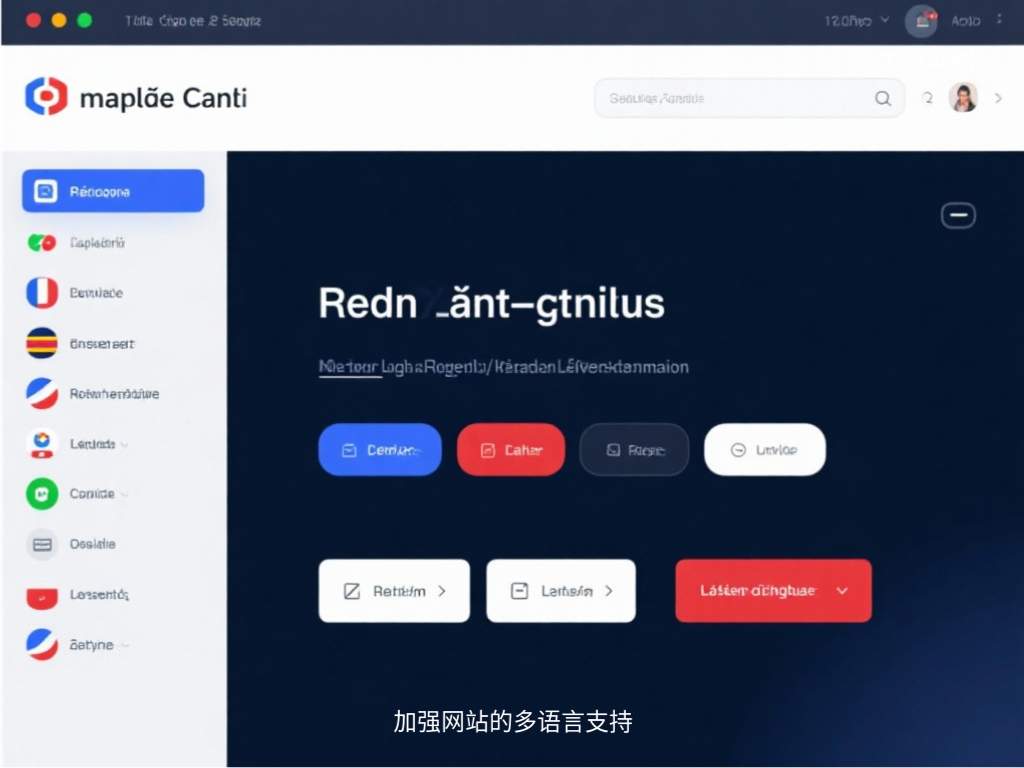 加強(qiáng)網(wǎng)站的多語言支持