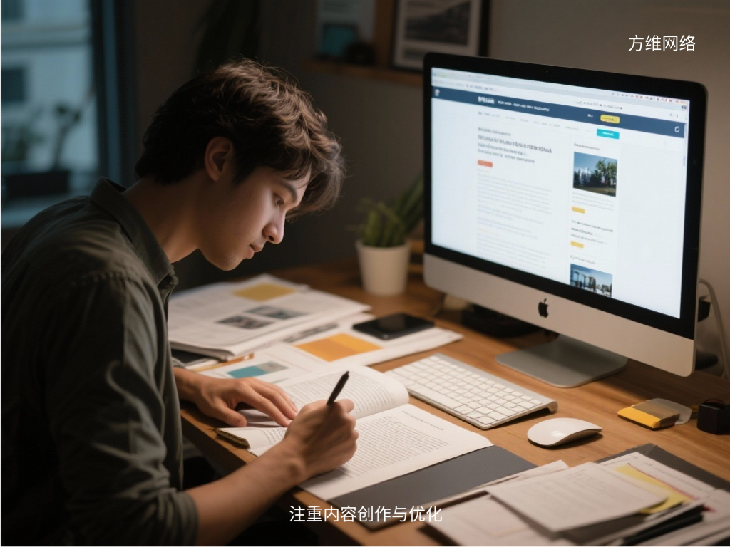 注重內(nèi)容創(chuàng)作與優(yōu)化
