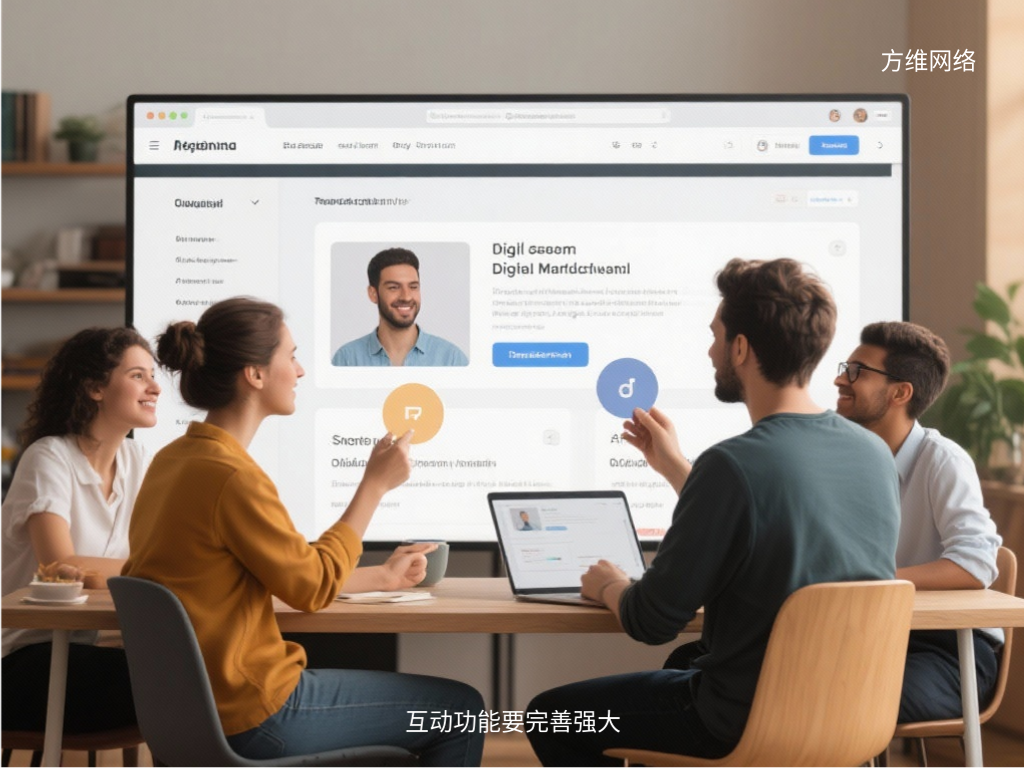 互動(dòng)功能要完善強(qiáng)大