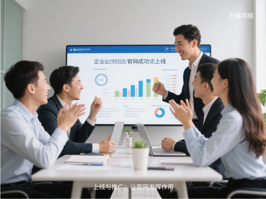 上線與推廣：讓官網發揮作用