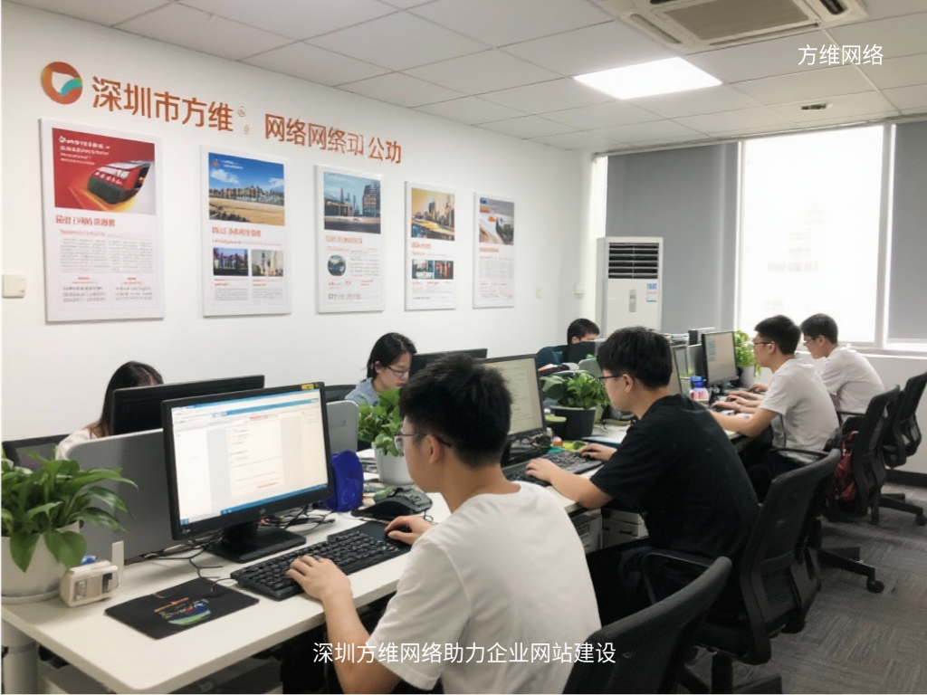 深圳方維網絡助力企業網站建設