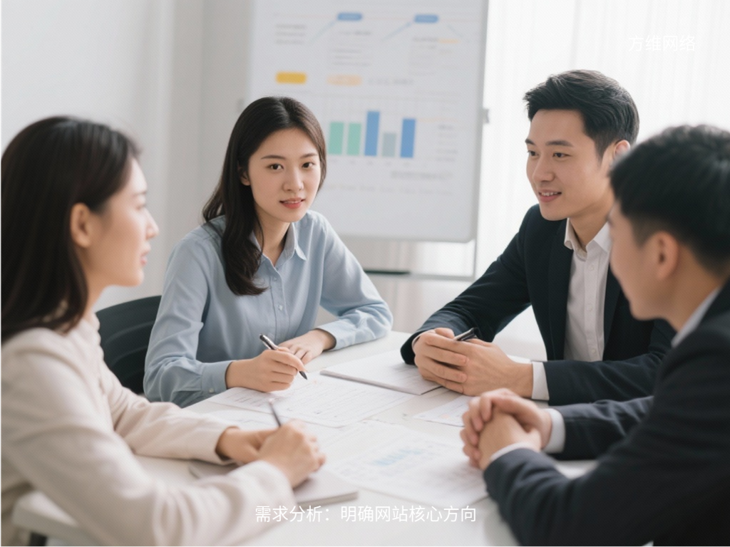 需求分析：明確網站核心方向