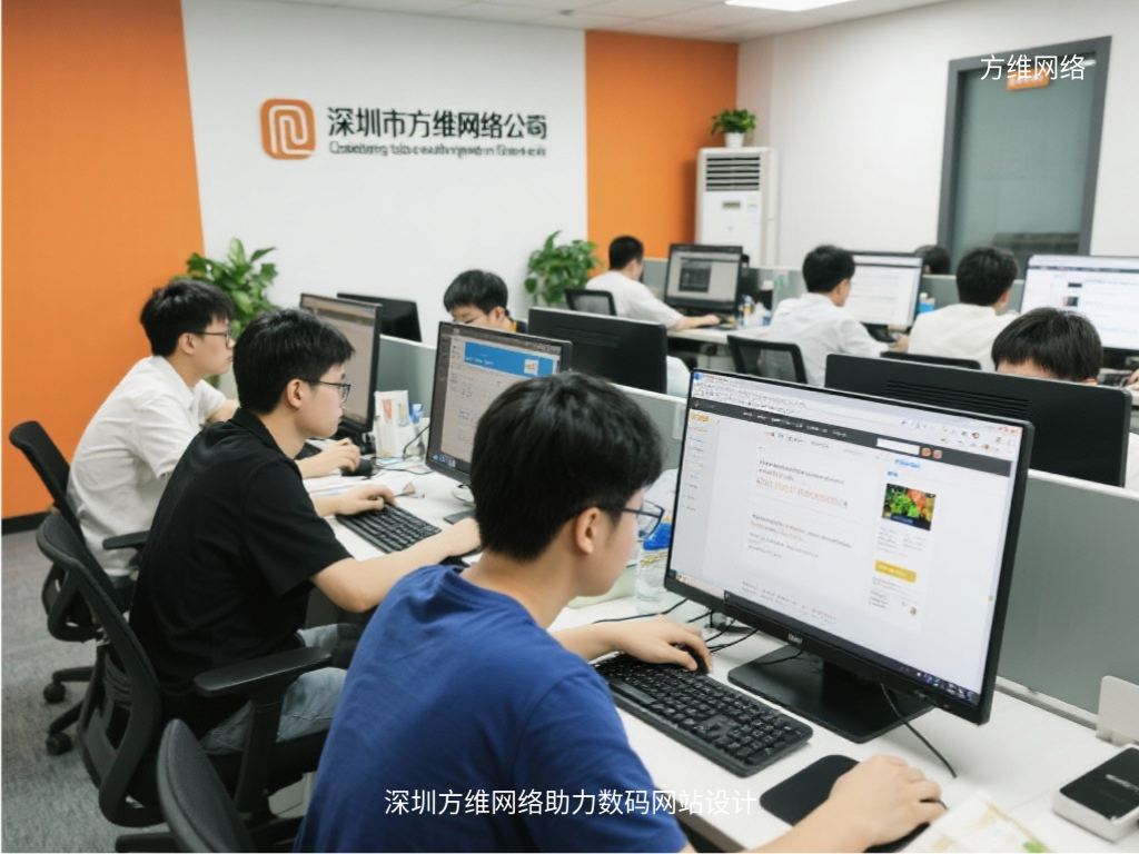 深圳方維網(wǎng)絡(luò)助力數(shù)碼網(wǎng)站設(shè)計