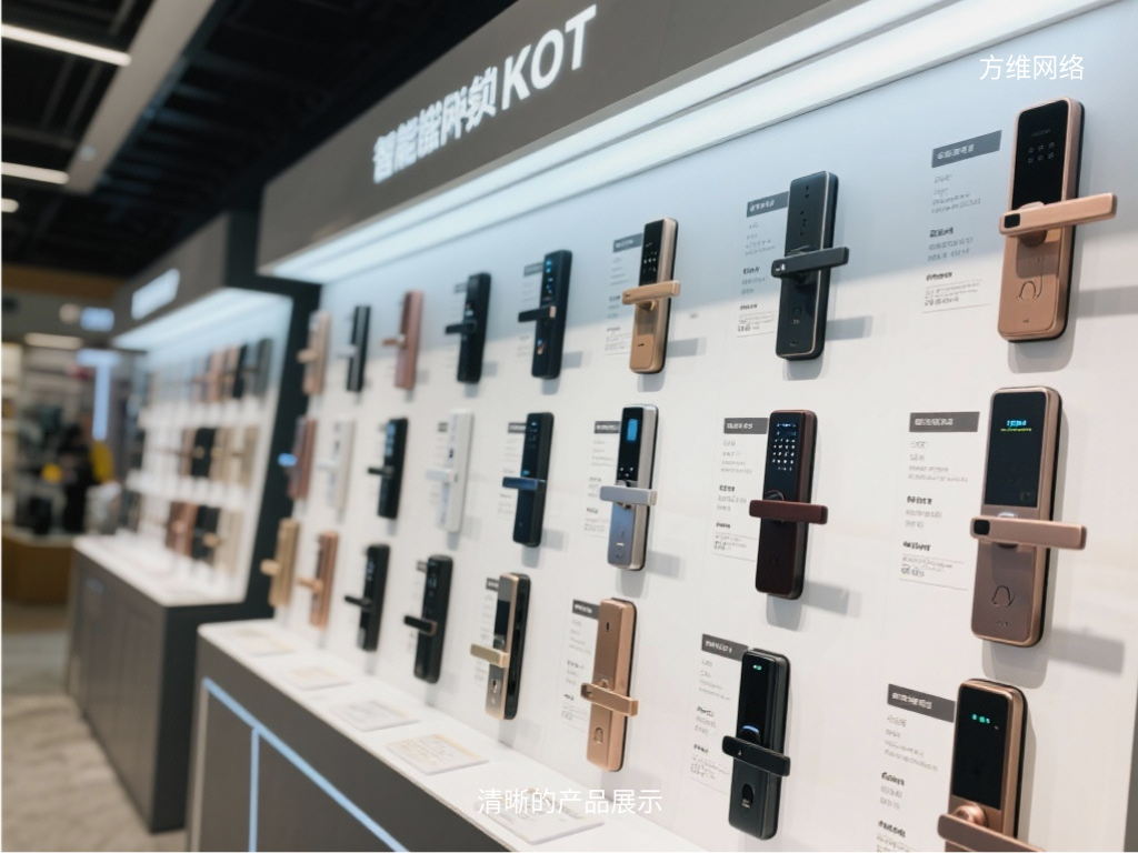 清晰的產品展示