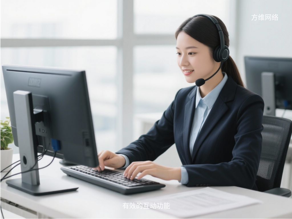 有效的互動功能