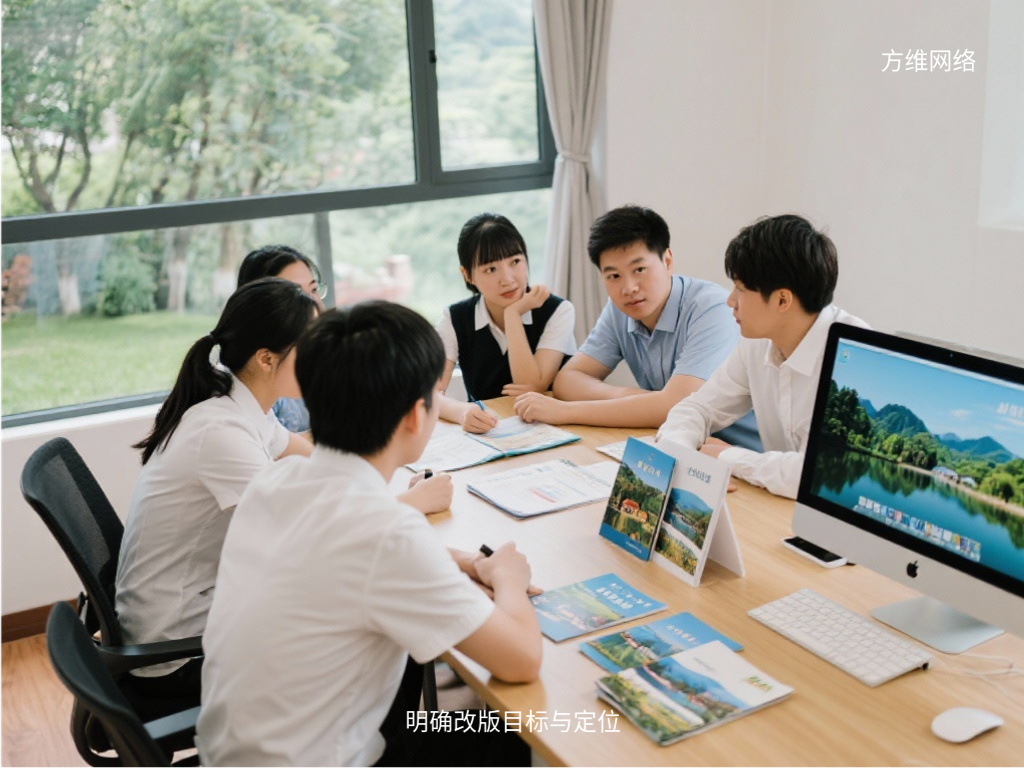 明確改版目標與定位