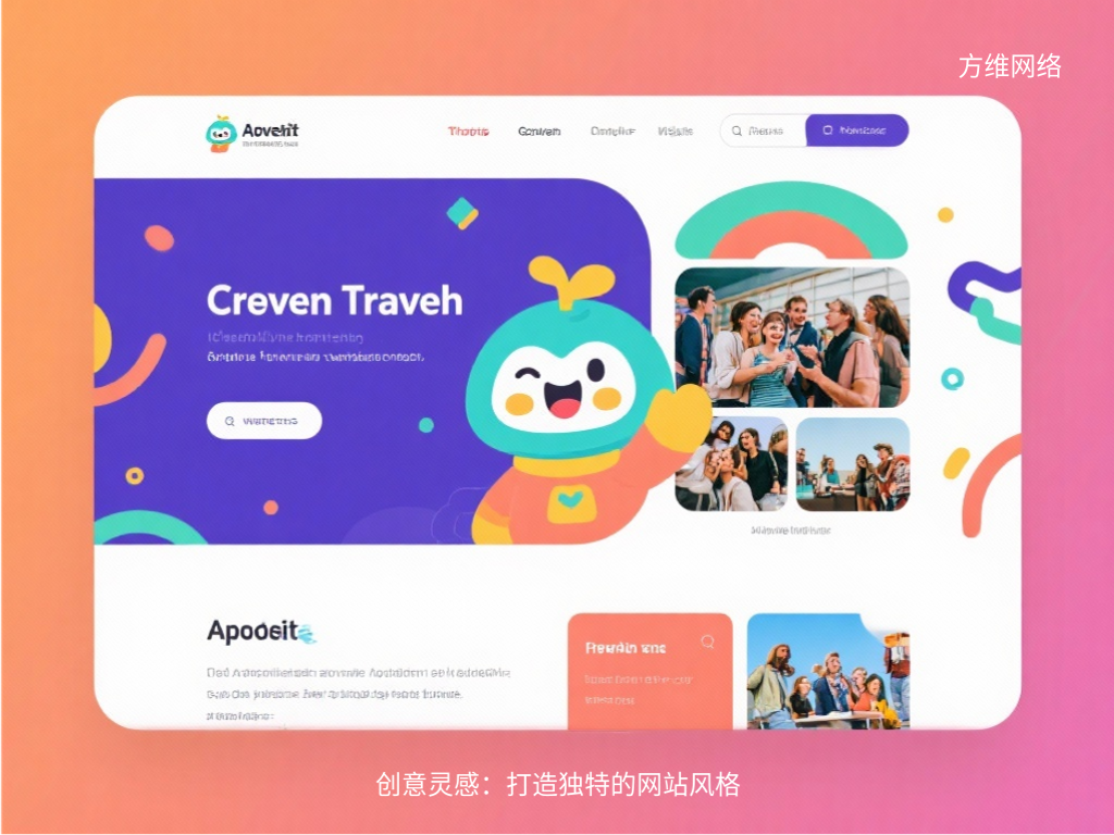 創意靈感：打造獨特的網站風格