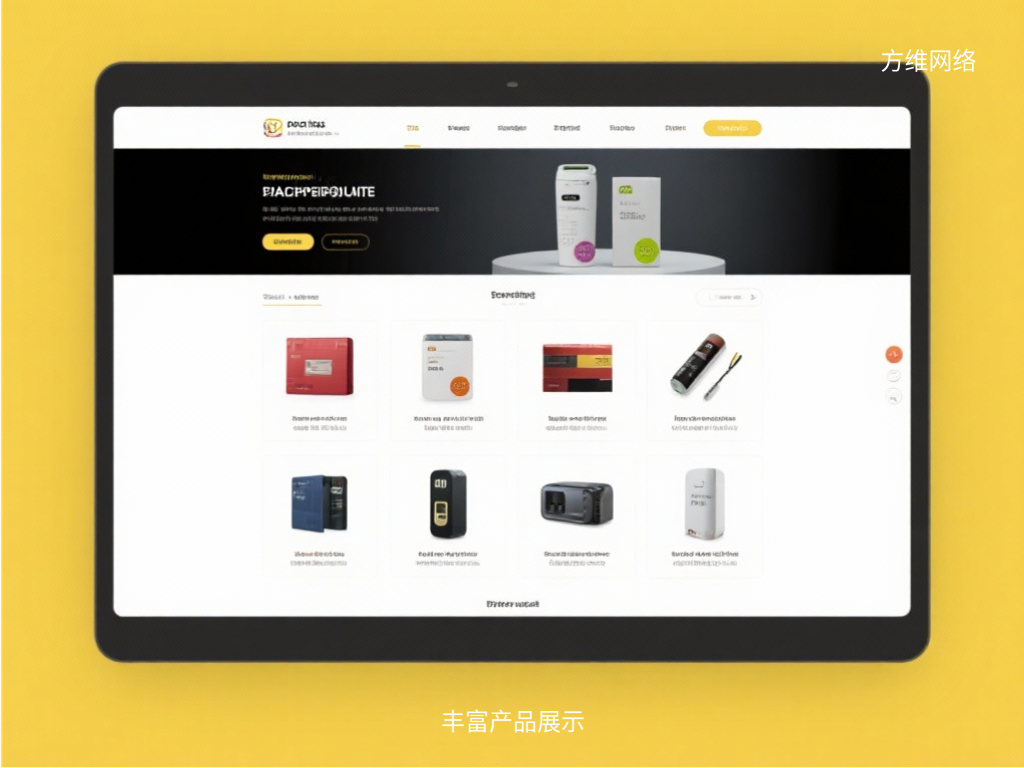 豐富產(chǎn)品展示