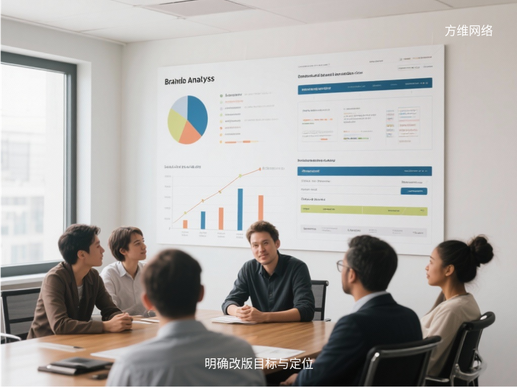 明確改版目標與定位