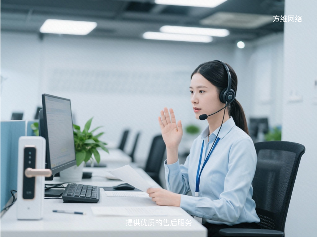 提供優質的售后服務