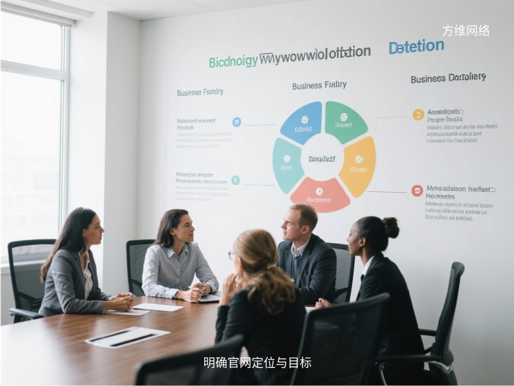 明確官網定位與目標