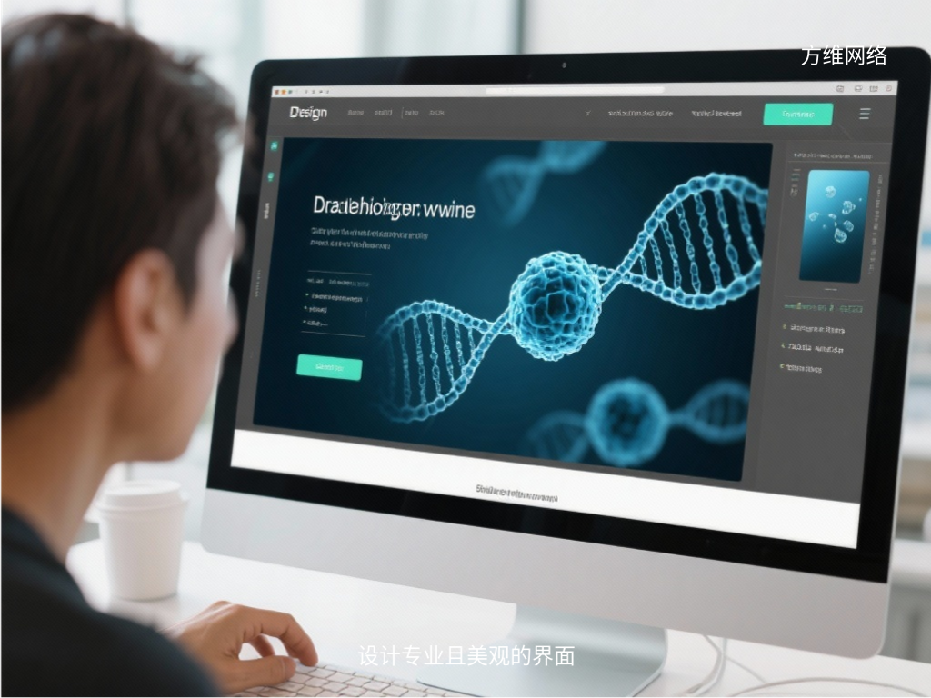 設計專業且美觀的界面